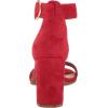 imageAerosoles Womens Lawrence Heeled SandalRed Faux Suede