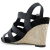 imageAerosoles Womens Paige Wedge SandalBlack Pu