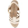 imageAerosoles Womens Paige Wedge SandalEggnog Pu Leather