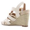 imageAerosoles Womens Paige Wedge SandalEggnog Pu Leather
