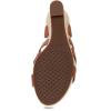 imageAerosoles Womens Paige Wedge SandalGinger Bread Pu