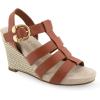 imageAerosoles Womens Paige Wedge SandalGinger Bread Pu
