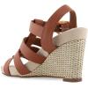 imageAerosoles Womens Paige Wedge SandalGinger Bread Pu
