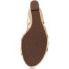 imageAerosoles Womens Paige Wedge SandalSoft Gold Pu