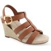 imageAerosoles Womens Paige Wedge SandalTan Pu Leather