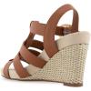 imageAerosoles Womens Paige Wedge SandalTan Pu Leather