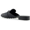 imageAerosoles Womens Patchin MuleBlack Pebbled Leather