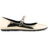 imageAerosoles Womens Perry Mary Jane FlatGold Faux Leather