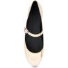 imageAerosoles Womens Perry Mary Jane FlatGold Faux Leather