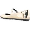 imageAerosoles Womens Perry Mary Jane FlatGold Faux Leather
