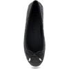 imageAerosoles Womens Pia Ballet FlatBlack Quilted Leather