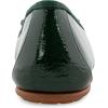 imageAerosoles Womens Pia Ballet FlatFir Green Patent Crinkled Faux Leather