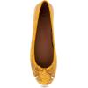 imageAerosoles Womens Pia Ballet FlatMarigold Snake Print