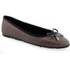 imageAerosoles Womens Pia Ballet FlatMocha Printed Snake Leather