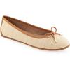 imageAerosoles Womens Pia Ballet FlatNatural Raffia