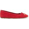 imageAerosoles Womens Pia Ballet FlatRacing Red Suede