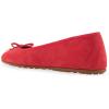 imageAerosoles Womens Pia Ballet FlatRacing Red Suede