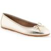 imageAerosoles Womens Pia Ballet FlatSoft Gold Pu