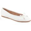 imageAerosoles Womens Pia Ballet FlatWhite Patent Pu