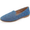 Med Blue Quilted Denim