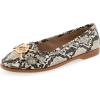 imageAerosoles Womens Bia Ballet FlatNatural Printed Snake Pu