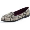 Natural Printed Snake Pu
