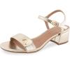 Gold Metallic Faux Leather