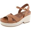 imageAerosoles Womens Chabella Espadrille Wedge SandalTan Leather