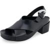 imageAerosoles Womens Chrystie Heeled SandalBlack Leather
