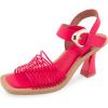imageAerosoles Womens Crew Heeled SandalVirtual Pink Pu