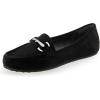 Black Faux Suede