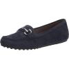 Navy Faux Suede