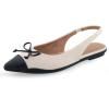 imageAerosoles Womens Donna Ballet FlatCream Canvas
