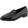 imageAerosoles Womens Everest01 Loafer FlatBlack Burnished Faux Leather