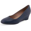 Navy Leather