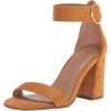 imageAerosoles Womens Lawrence Heeled SandalTan Faux Suede