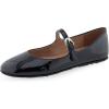 imageAerosoles Womens Perry Mary Jane FlatBlack Patent Pu