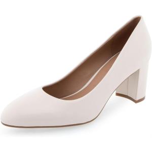 imageAerosoles Womens Betsy PumpEggnog Leather