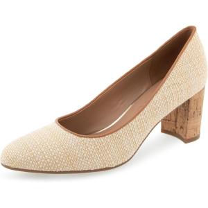 imageAerosoles Womens Betsy PumpNatural Raffia