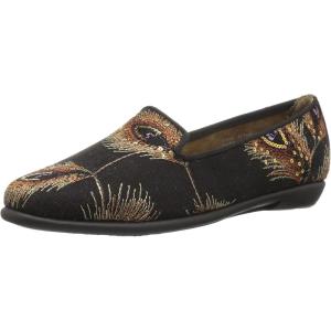 imageAerosoles Womens Betunia LoaferBlack Metal Feather
