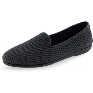 imageAerosoles Womens Betunia LoaferBlack Mini Diamond Quilted Pu