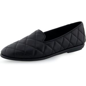 imageAerosoles Womens Betunia LoaferBlack Quilted