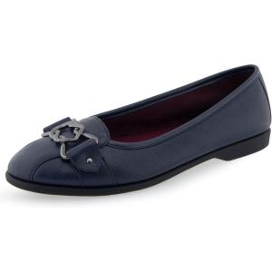 imageAerosoles Womens Bia Ballet FlatNavy Leather