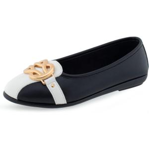 imageAerosoles Womens Big Bet Flat HeelBlack Combo