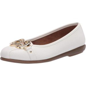 imageAerosoles Womens Big Bet Flat HeelWhite