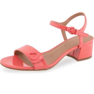 imageAerosoles Womens Cairo Heeled SandalCoral Patent Faux Leather