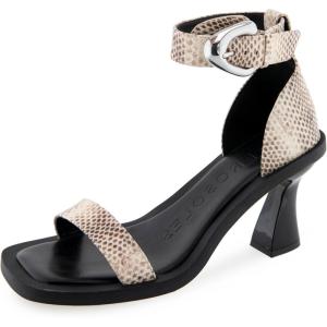 imageAerosoles Womens Calico Heeled SandalRoccia Snake Print Leather