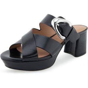 imageAerosoles Womens Collin Heeled SandalBlack Leather