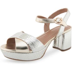 imageAerosoles Womens Cosmos Heeled SandalsGold