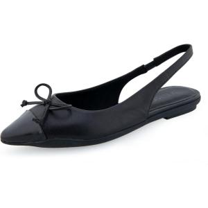 imageAerosoles Womens Donna Ballet FlatBlack Leather
